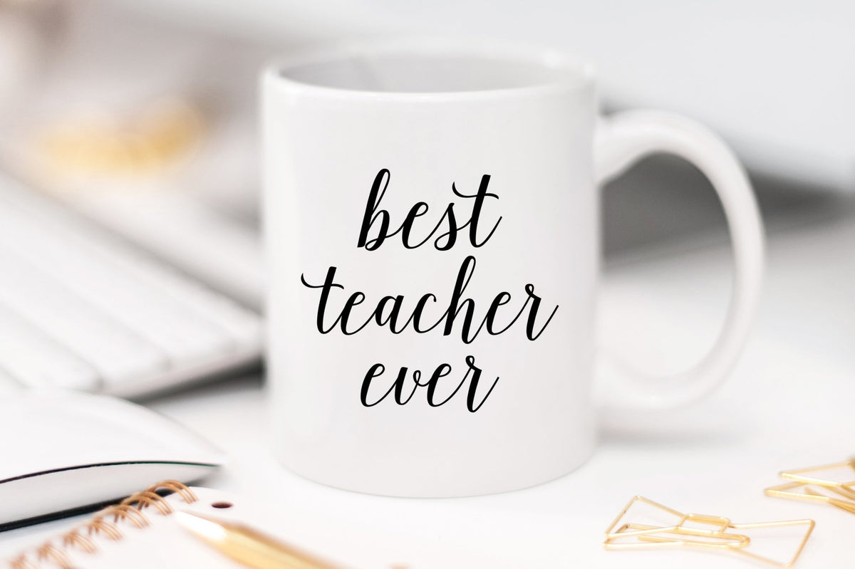 Best Teacher Ever Mug - Pretty Collected