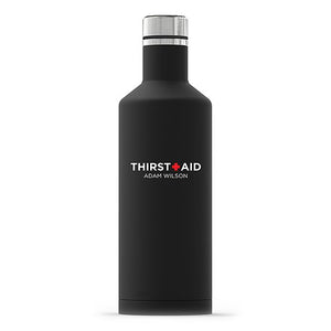 Thirst Aid Stainless Steel Water Bottle - Personalized - Pretty Collected