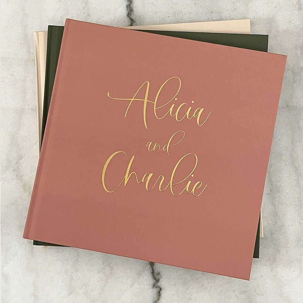 Boho Wedding Guest Book - The Charlie - Pretty Collected