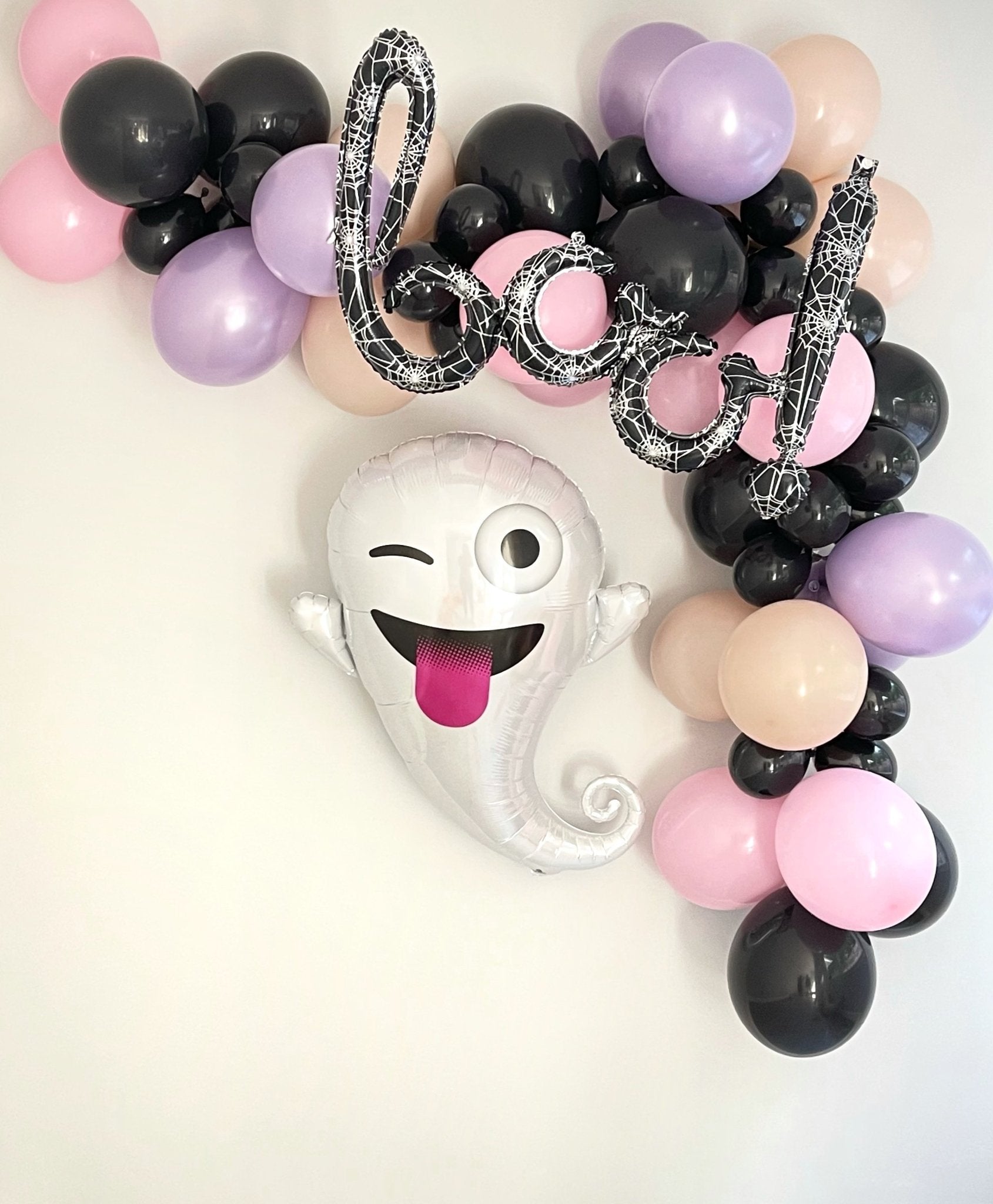 Ghost & Boo Balloon Garland Kit