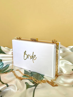 Acrylic Bride Purse - Pretty Collected