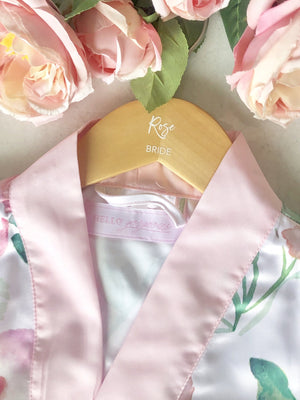 Personalized Bridesmaid Hangers - Pretty Collected