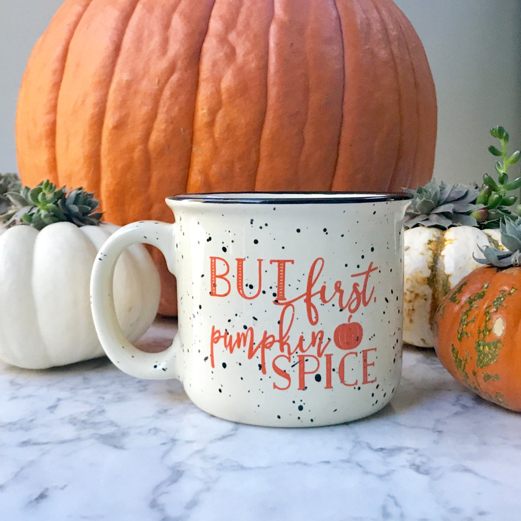 Pumpkin Spice 18oz. Campfire Coffee Mug – Sweet Water Decor