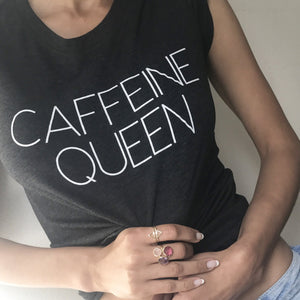 Caffeine Queen Ladies' Short Sleeve T-Shirt - Pretty Collected