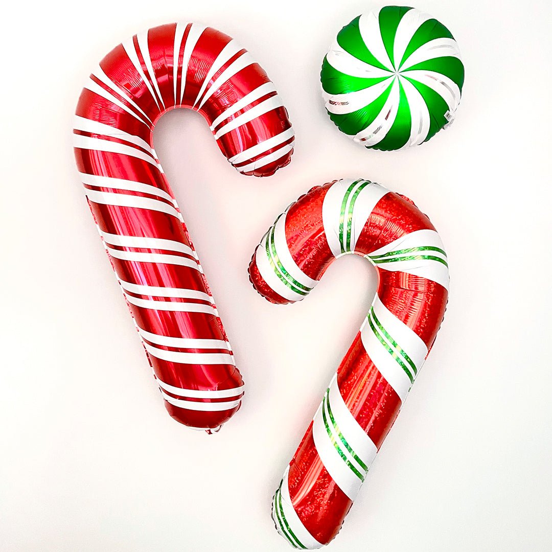 Candy Cane Balloons - Pretty Collected