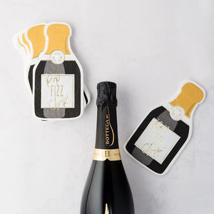 Champagne Bottle Napkins - Pretty Collected