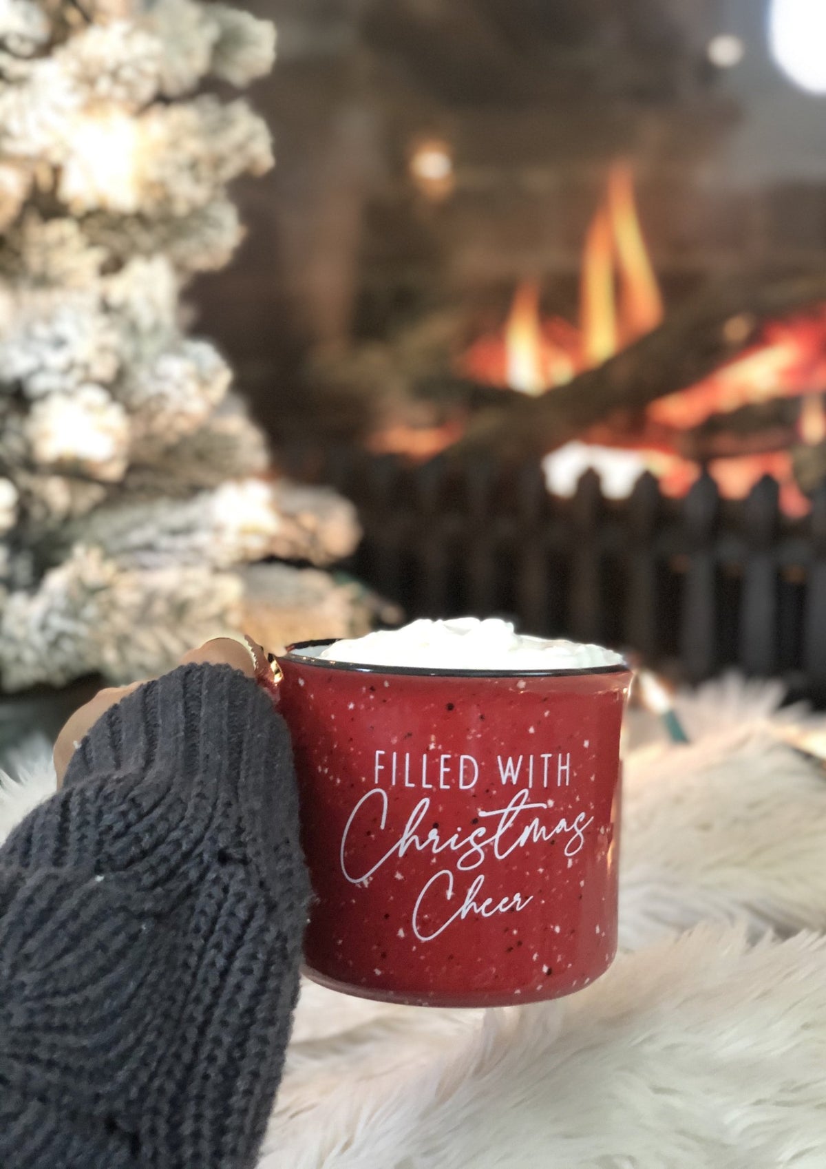 Filled with Christmas Cheer Campfire Mug - Pretty Collected