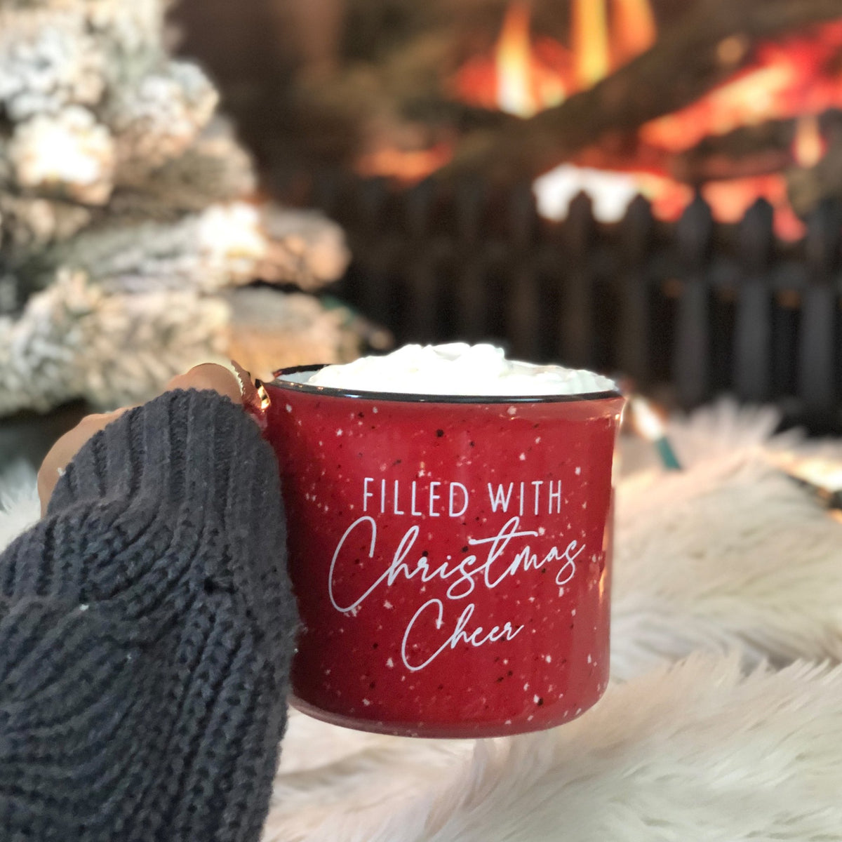Filled with Christmas Cheer Campfire Mug - Pretty Collected