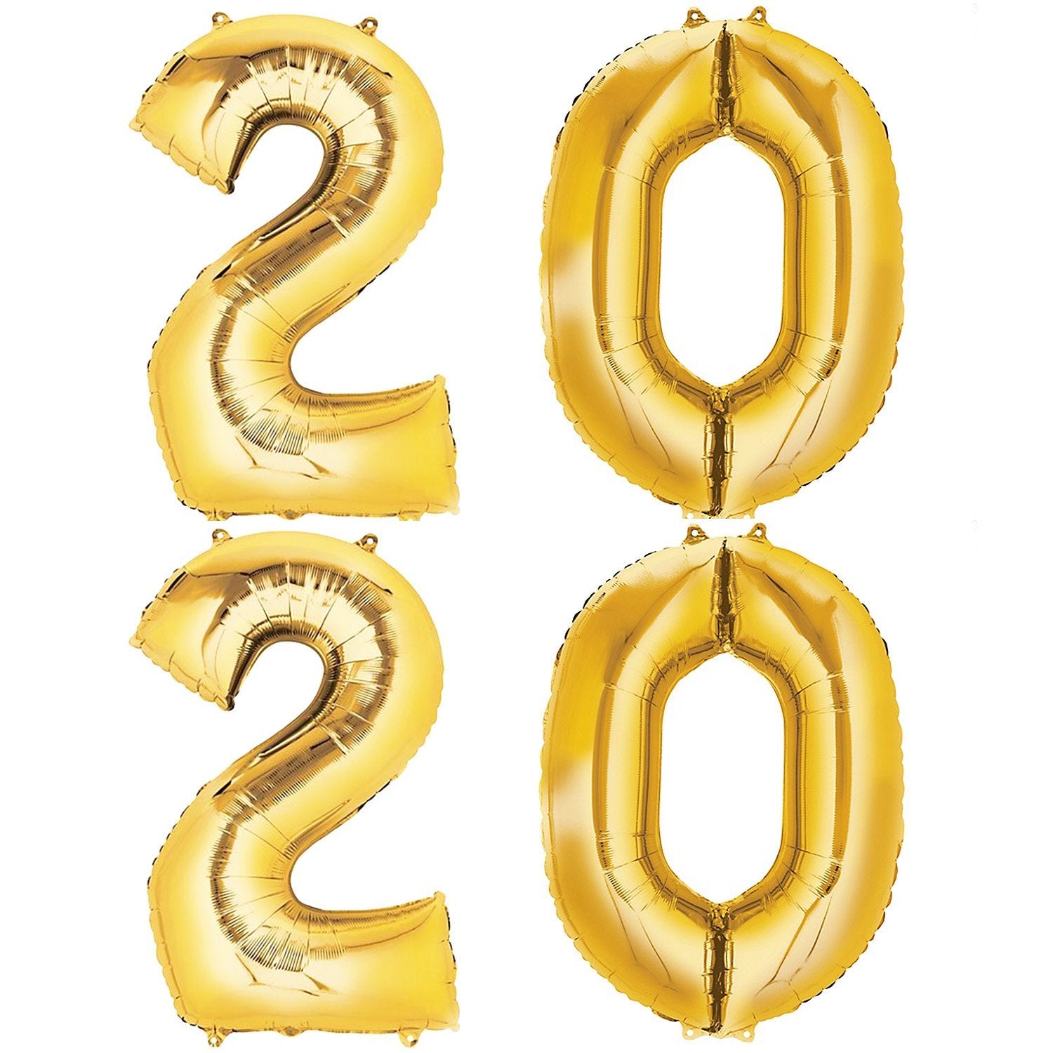 Gold 2020 Graduation Balloons - Pretty Collected