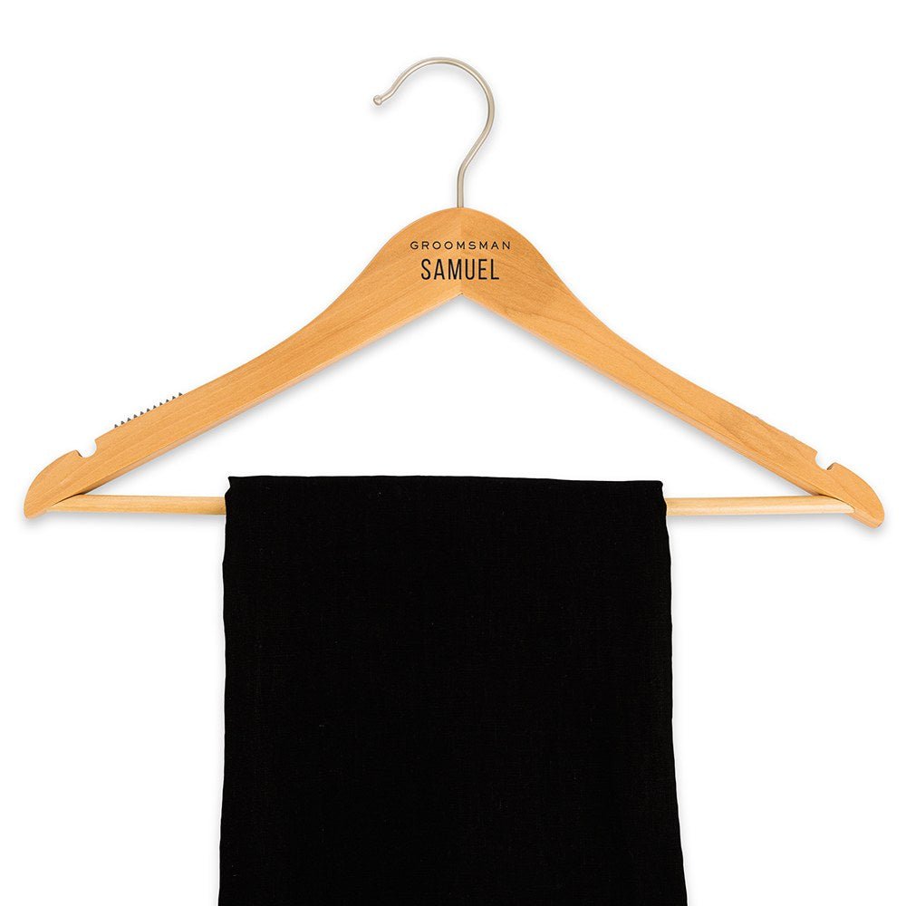 Custom Groom & Groomsmen Hangers - Pretty Collected