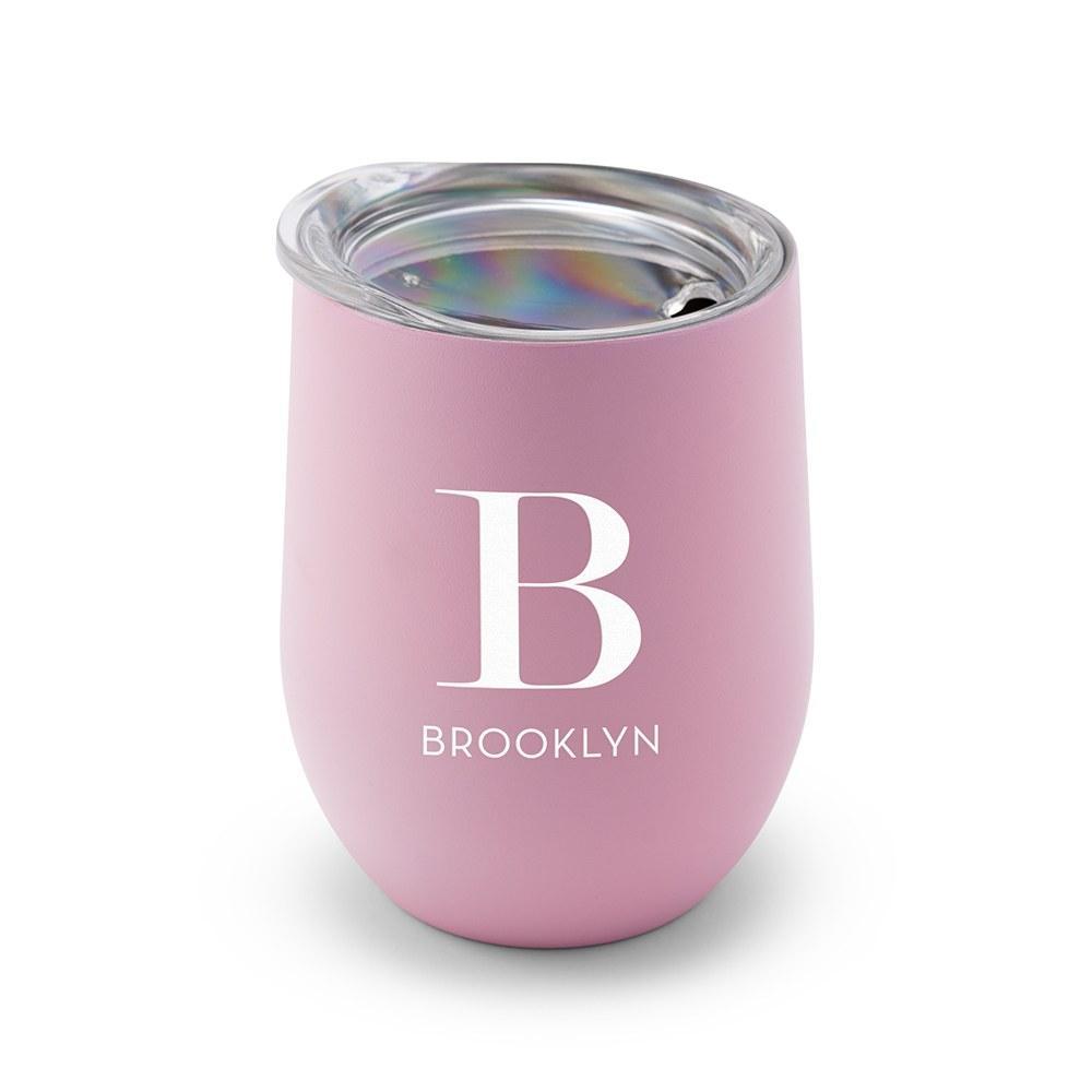 Personalized Wine Tumbler - Groovy Girl Gifts