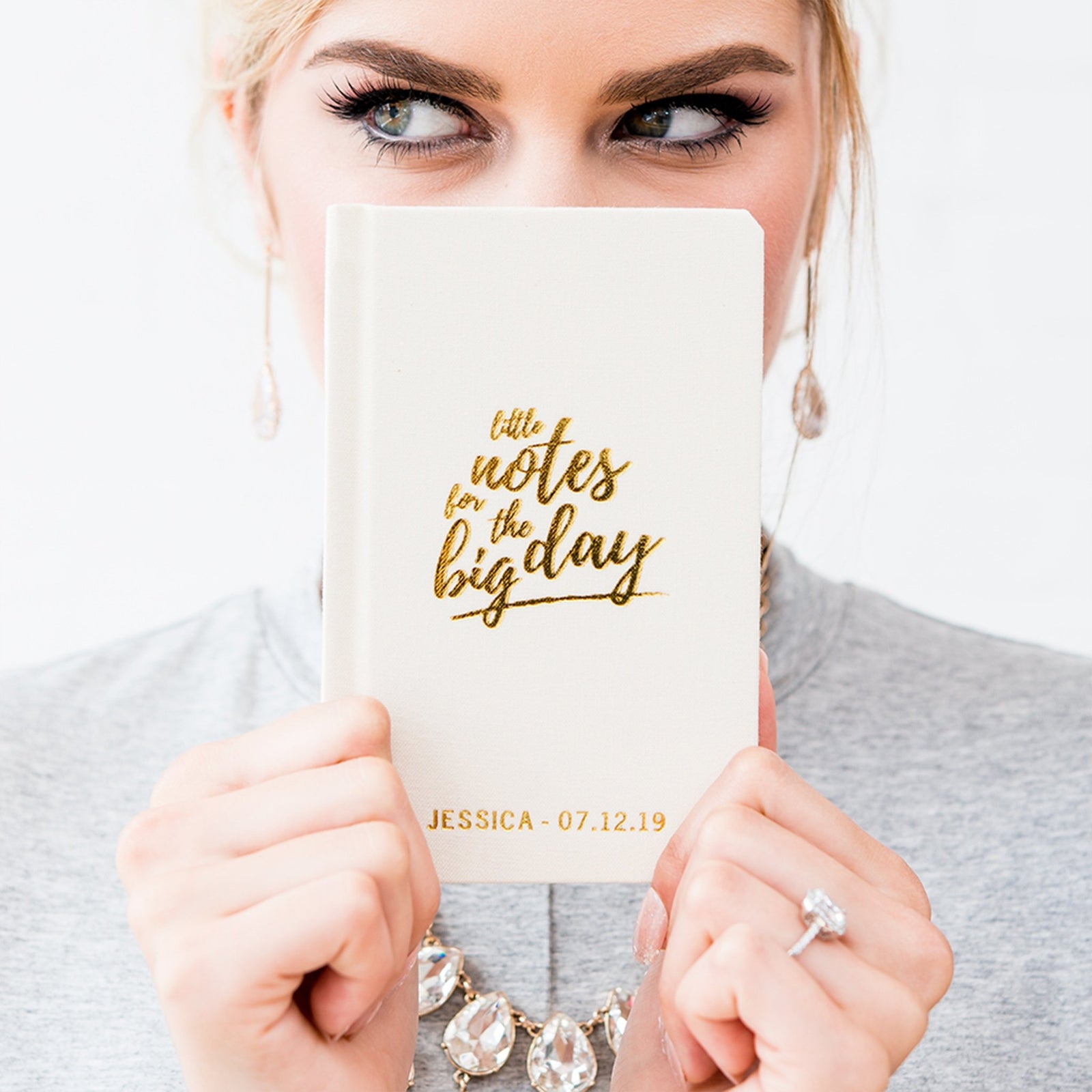 Little Notes for the Big Day Vow Book - Pretty Collected