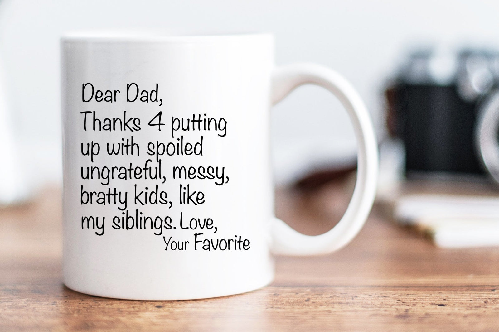 Dear Dad Mug - Multiple Siblings Version - Pretty Collected