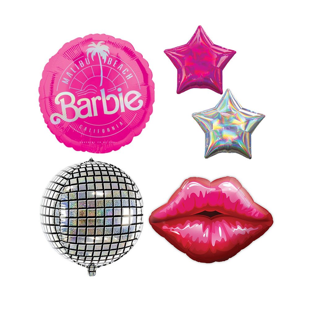 Disco Barbie Balloons - Pretty Collected