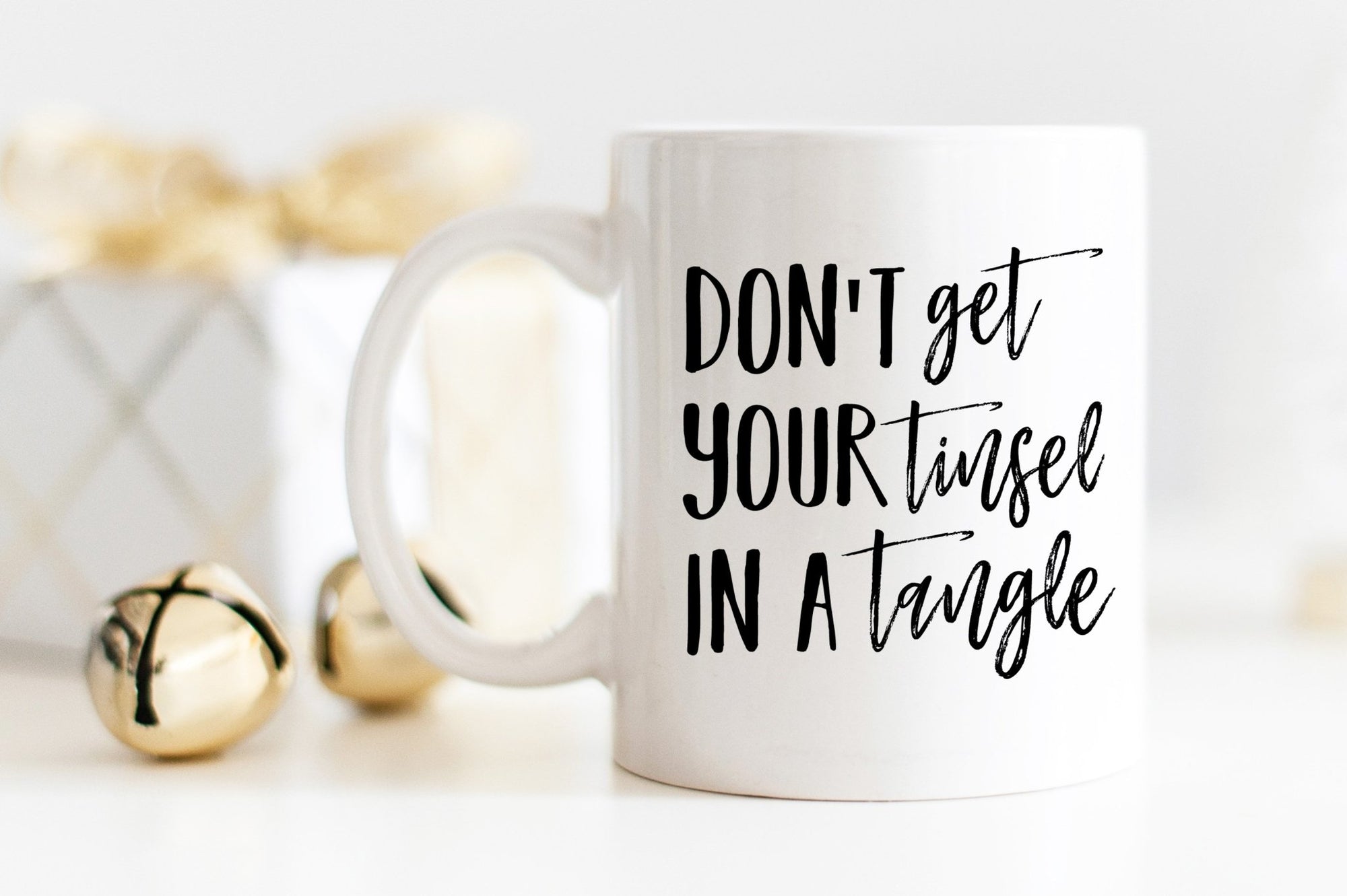 Home / Products / Don't Get Your Tinsel in a Tangle Mug