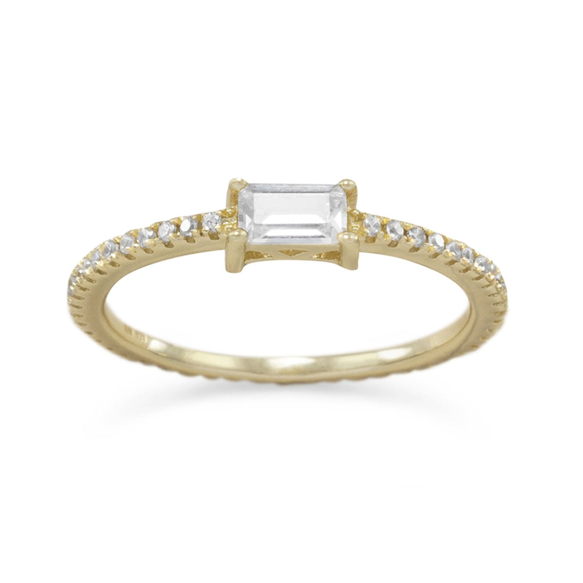 Elle Baguette Ring - Pretty Collected