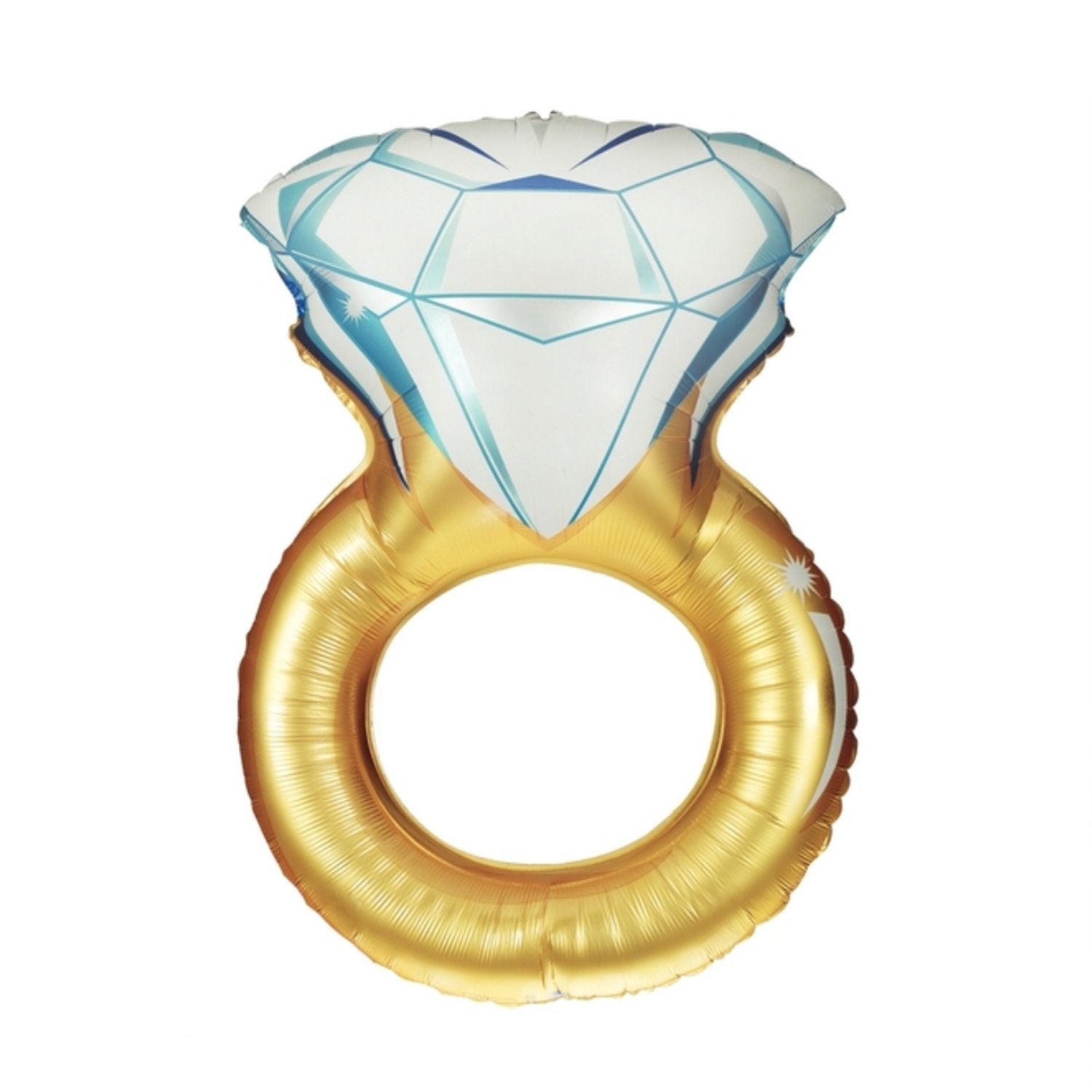 Gold Engagement Ring Balloon - Pretty Collected