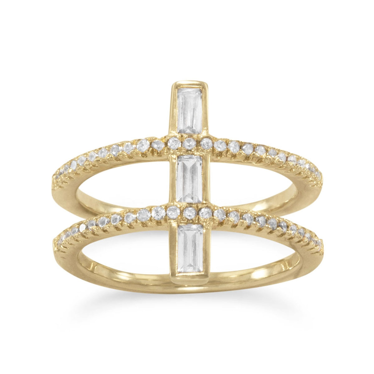 Everly Double Row Ring - Pretty Collected