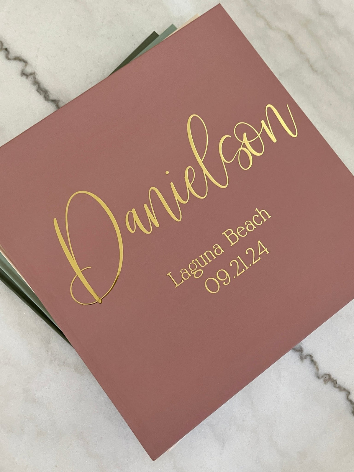 Boho Wedding Guest Book - The Danielson - Pretty Collected