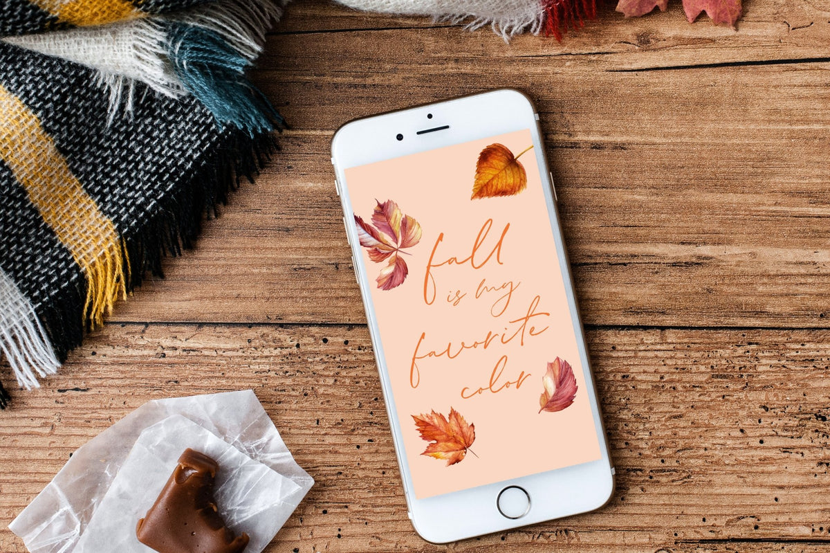 Fall is My Favorite Color - FREE Wallpaper - Pretty Collected