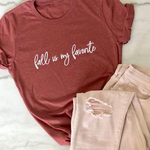 Fall Is My Favorite Tee - Pretty Collected