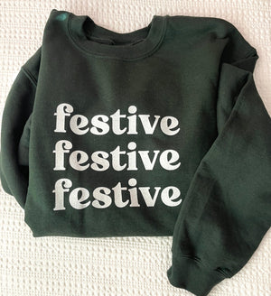 Festive Sweatshirt - Pretty Collected