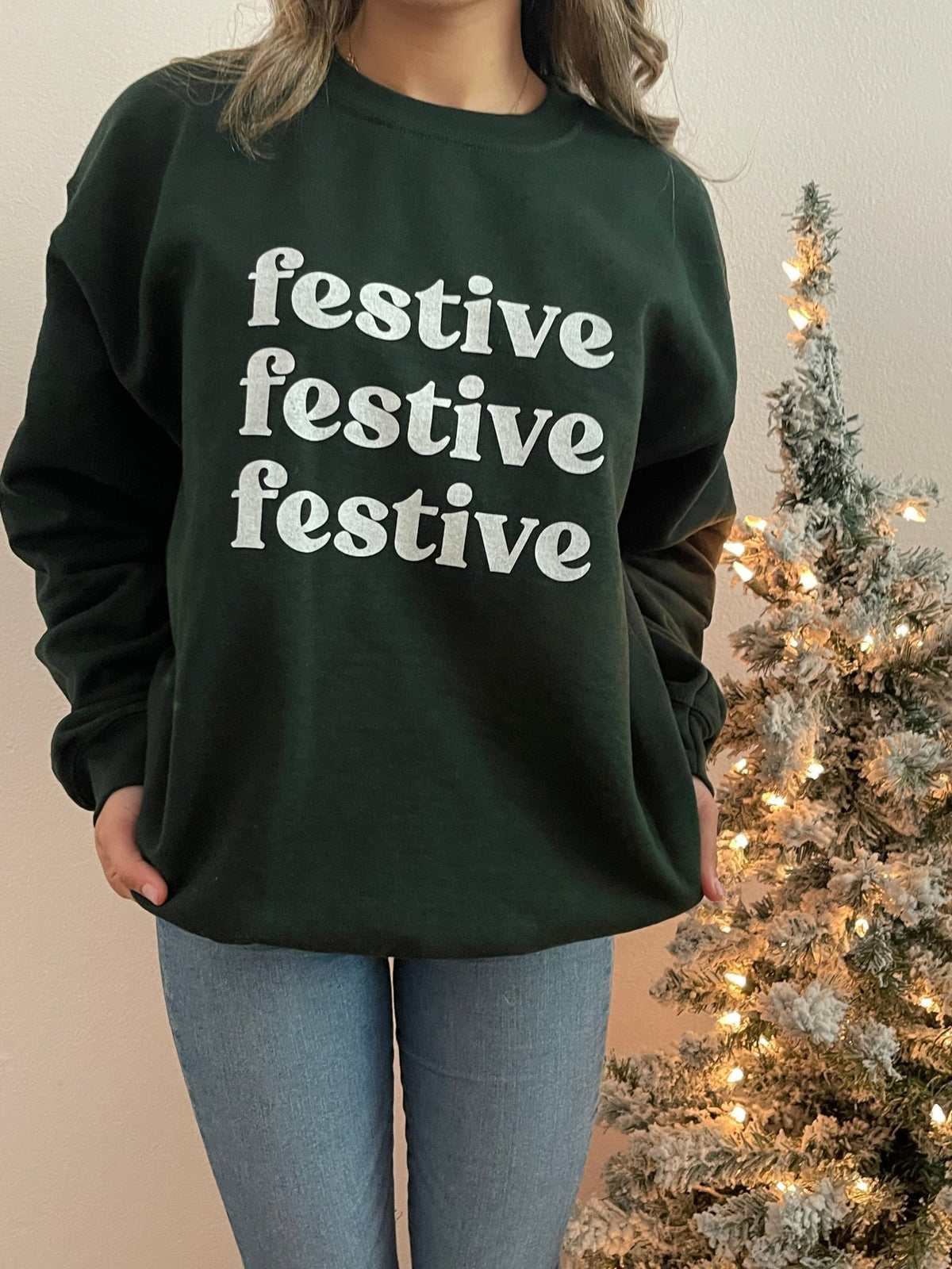 Festive Sweatshirt - Pretty Collected