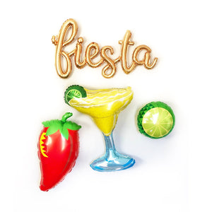 Fiesta, Margarita & Chili Balloons - Pretty Collected