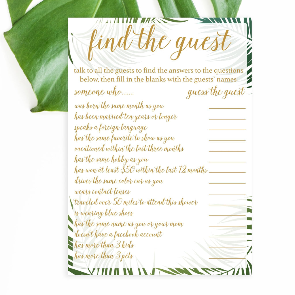 Find the Guest - Tropical Printable - Pretty Collected find-the-guest-tropical-printable-pretty-collected