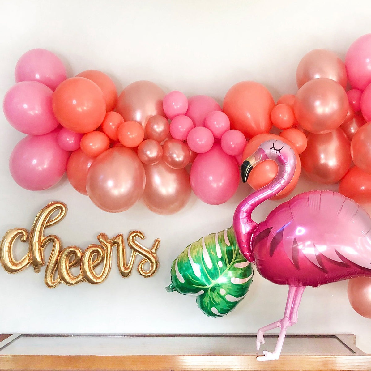 Flamingo Balloon Garland Kit - Pretty Collected
