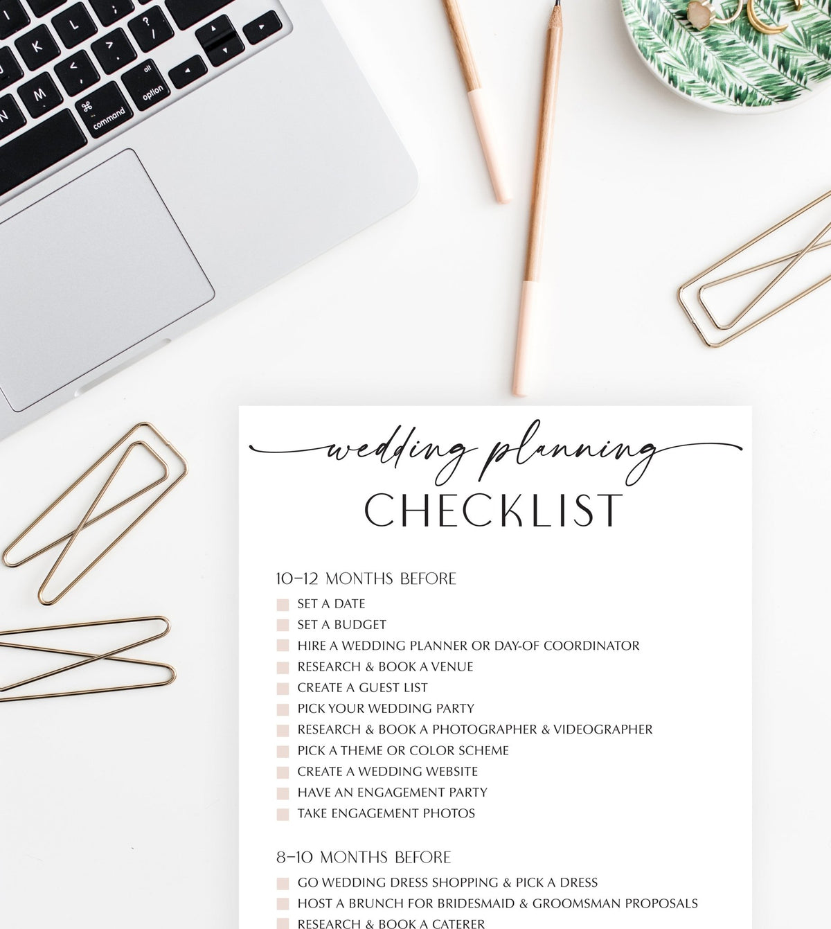 Wedding Planning Checklist - Pretty Collected