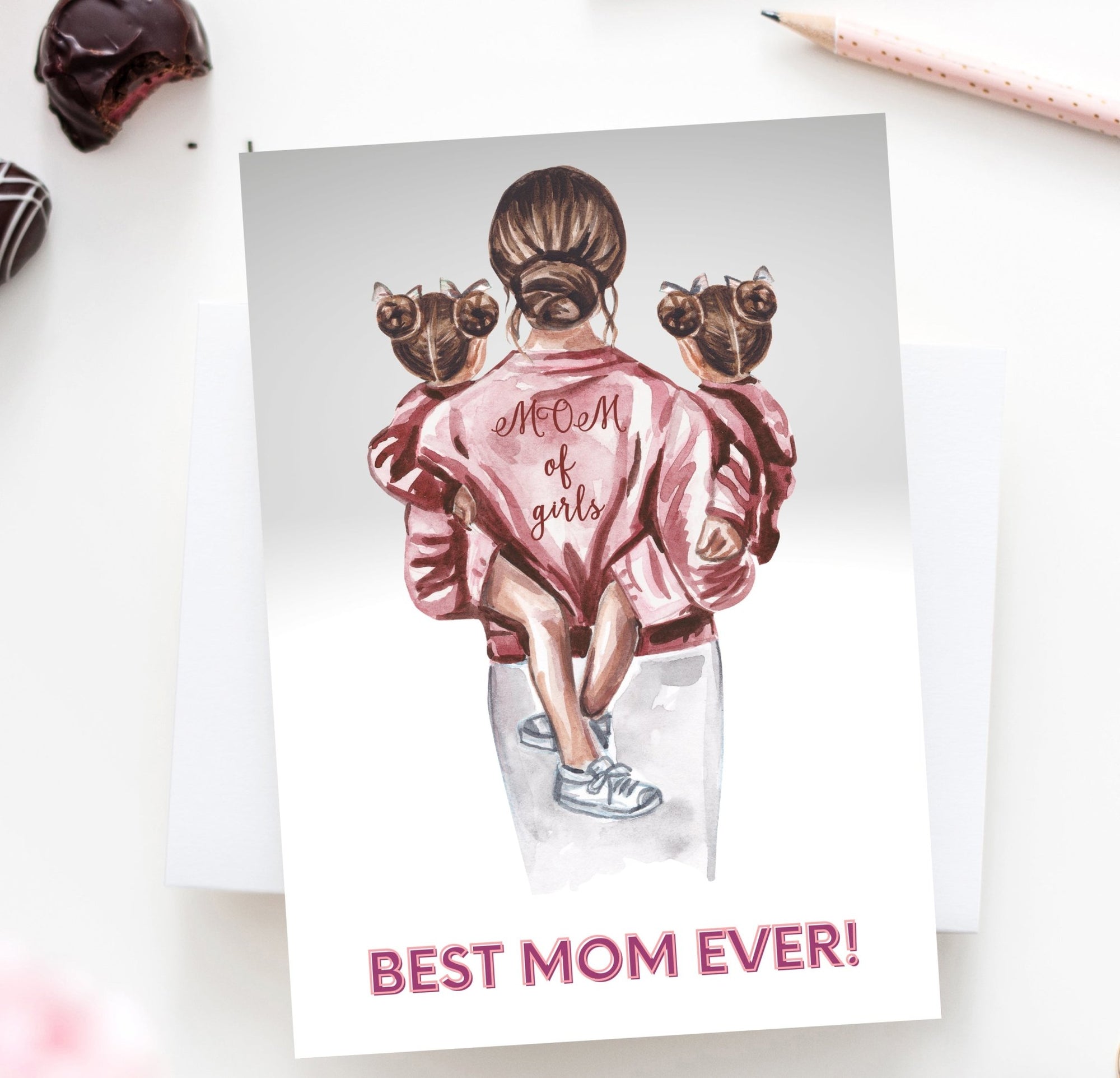 Girl Mom Mother's Day Card Printable - Pretty Collected