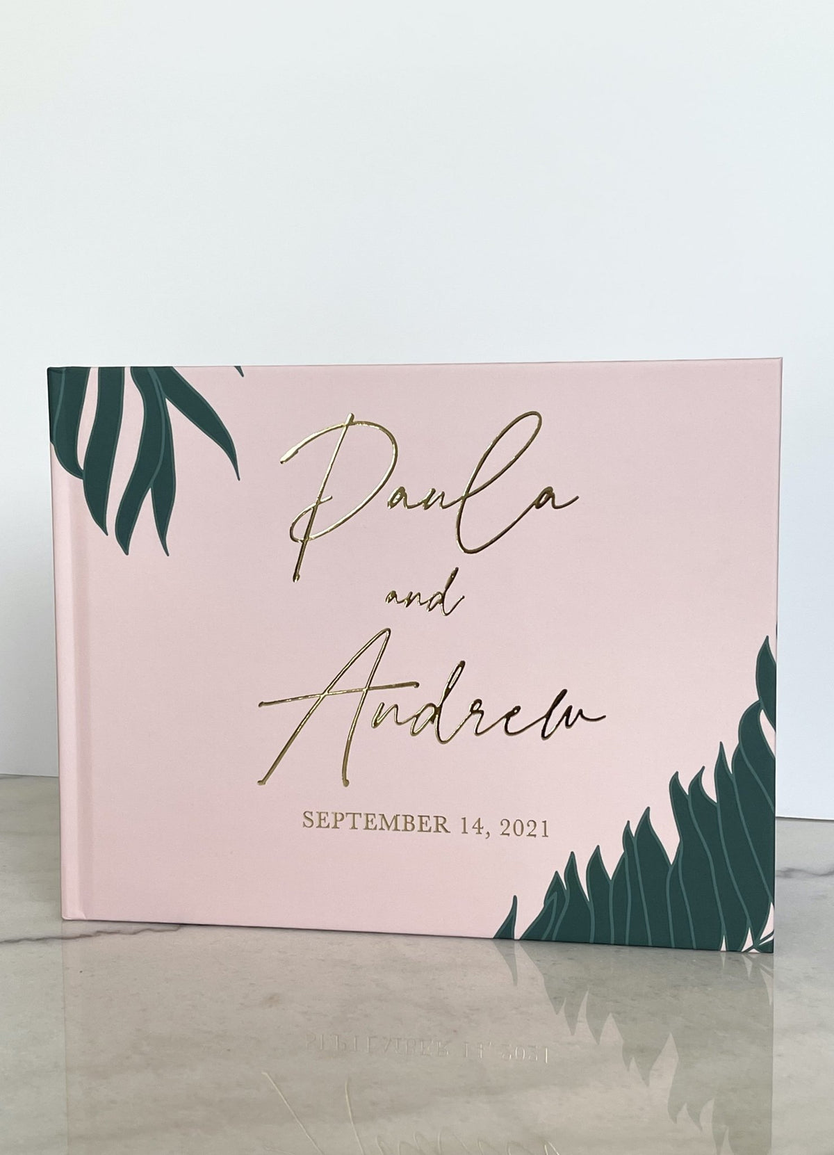 Tropical Wedding Guest Book - The Paula - Pretty Collected