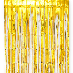 Gold Tassel Curtain Backdrop - Pretty Collected