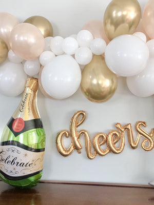 Champagne Bottle Balloon - Pretty Collected