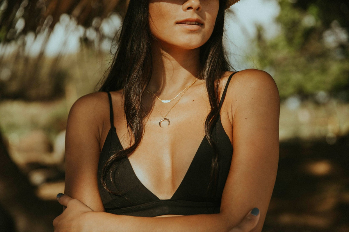 Boho Feather Necklace - Pretty Collected