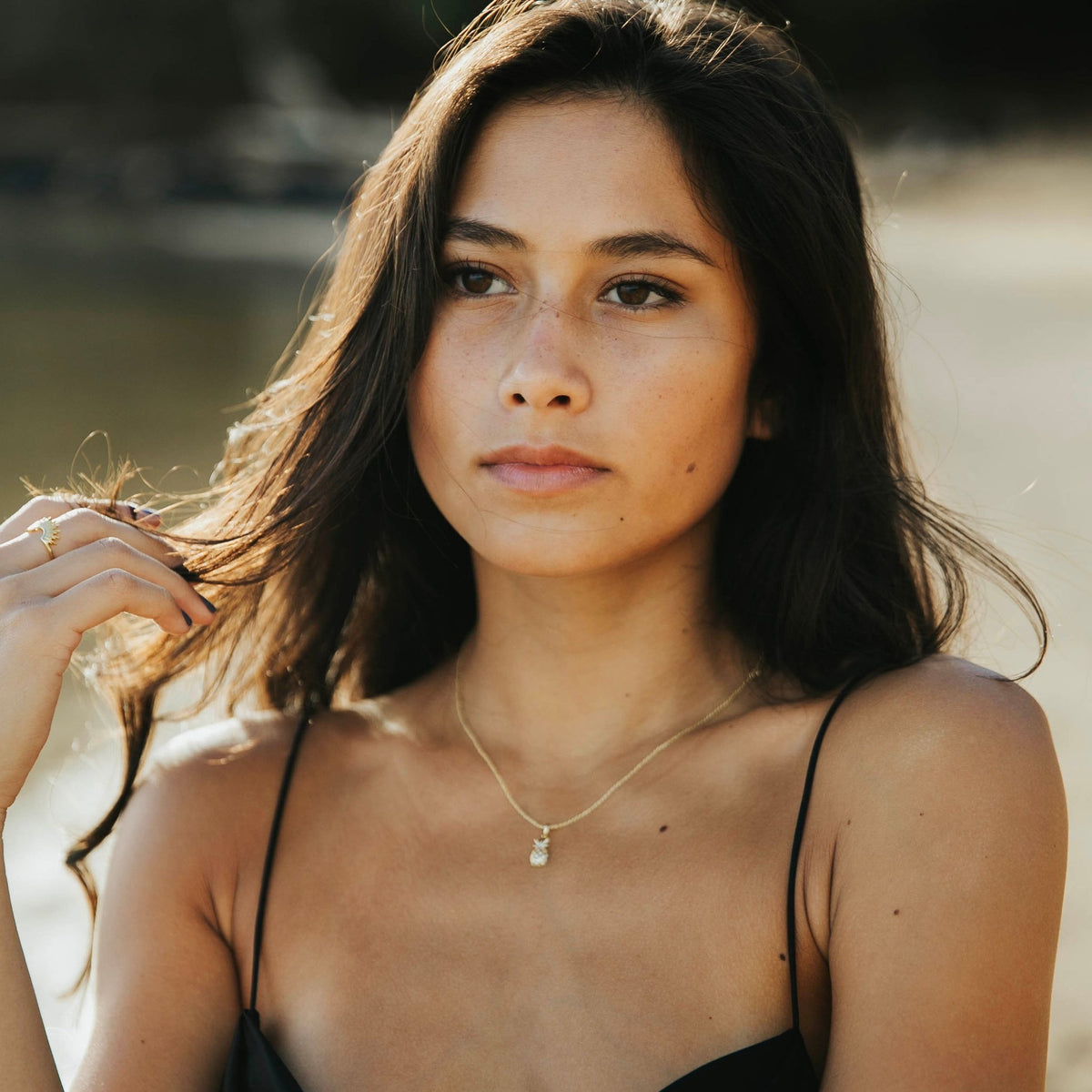 Dainty Pineapple Necklace - Pretty Collected