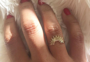 Rising Sun Ring - Pretty Collected