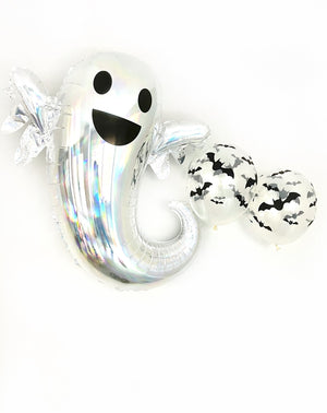 Holographic Ghost & Bat Balloon Set - Pretty Collected
