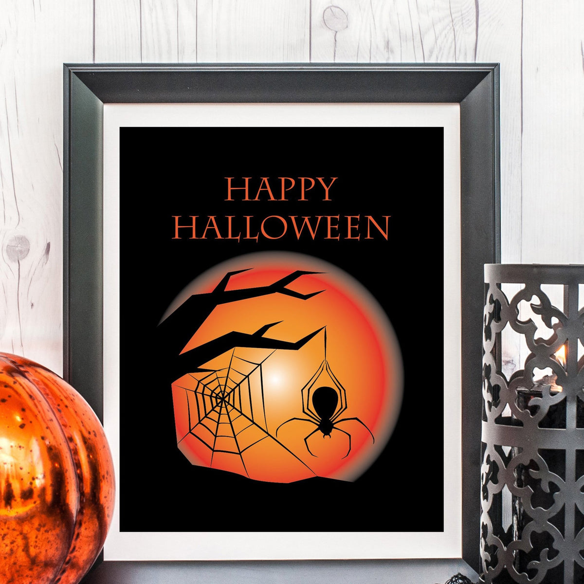 Happy Halloween Sign - FREE Printable - Pretty Collected