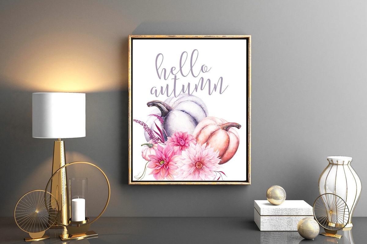 Hello Autumn Printable - Pretty Collected