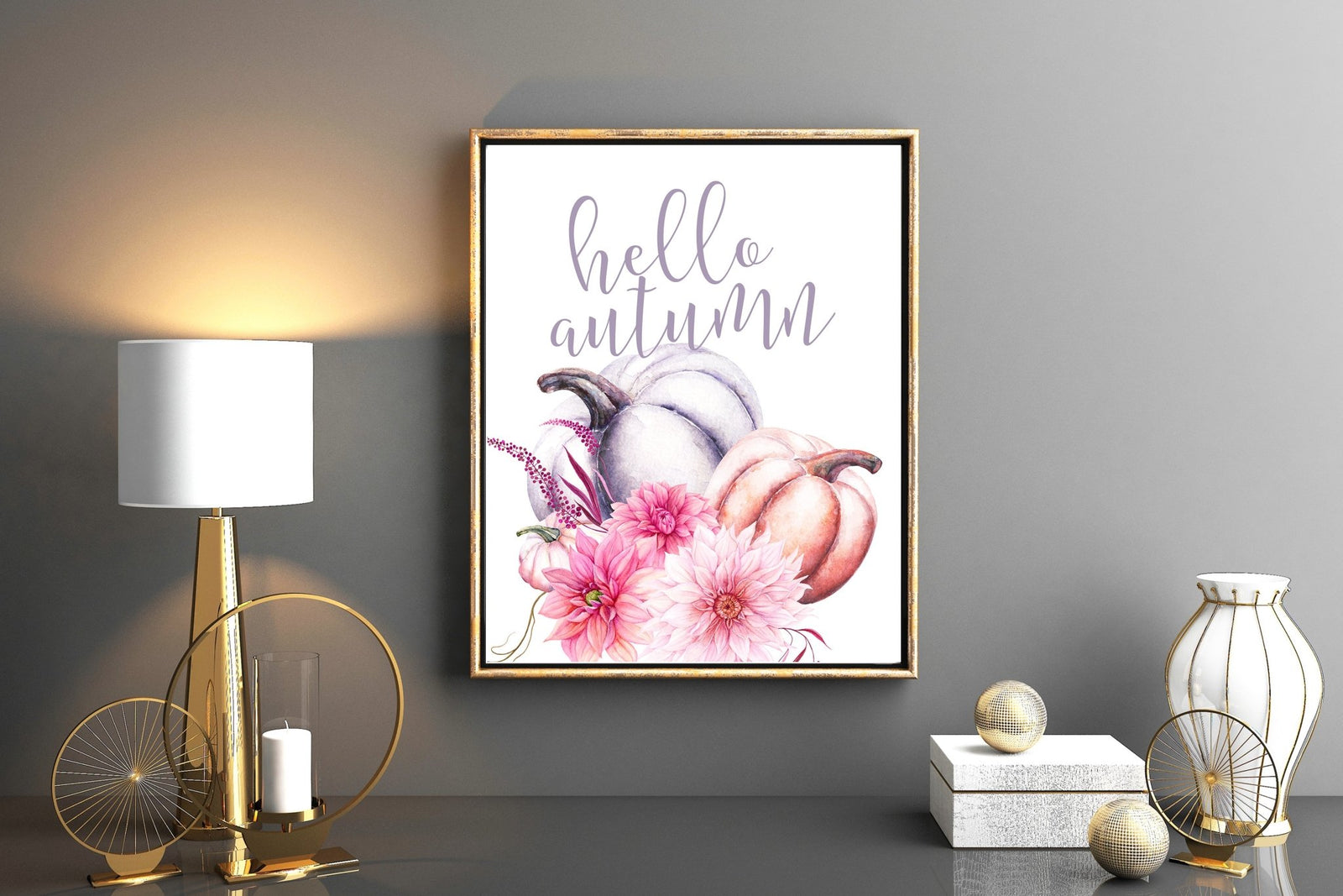 Hello Autumn Printable - Pretty Collected