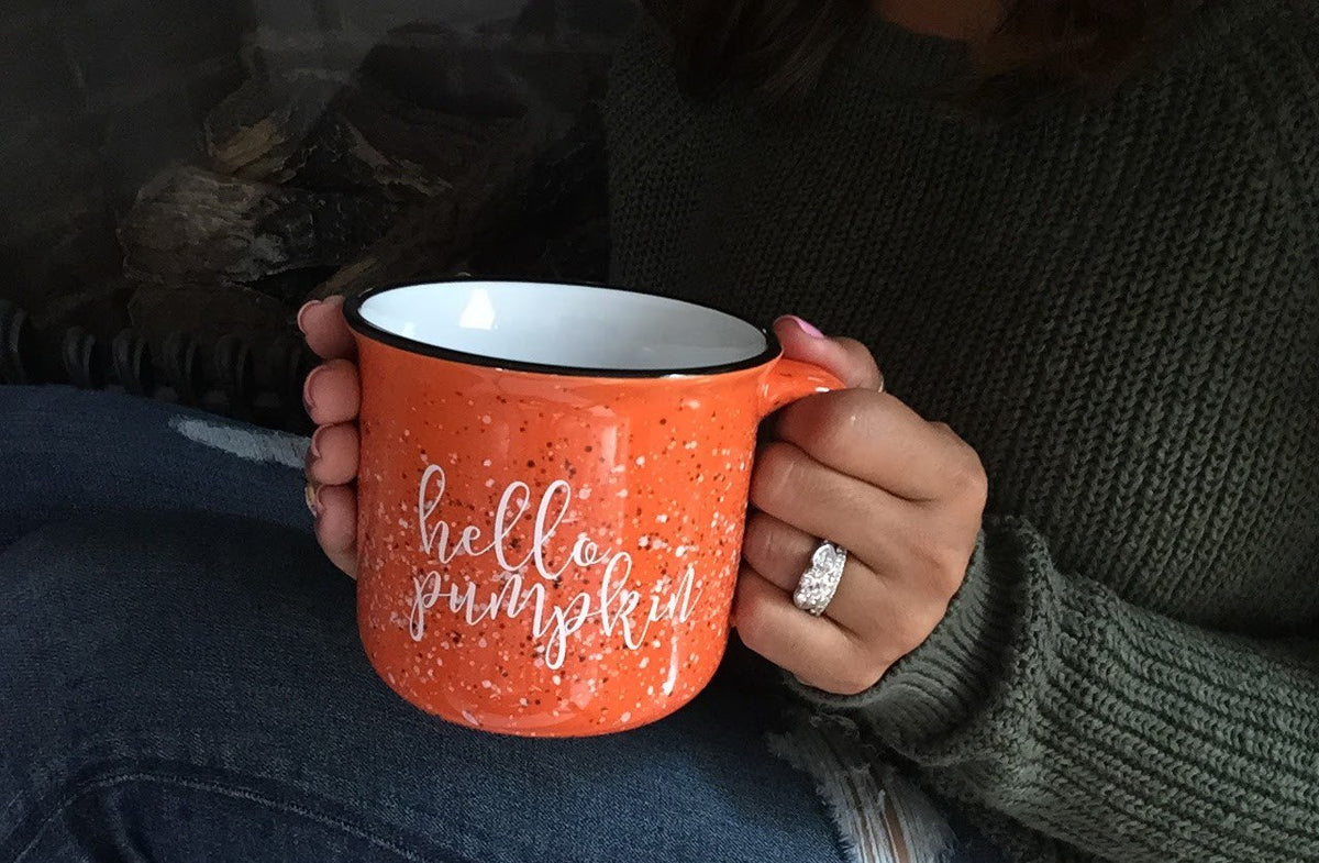Hello Pumpkin Campfire Coffee Mug - Pretty Collected