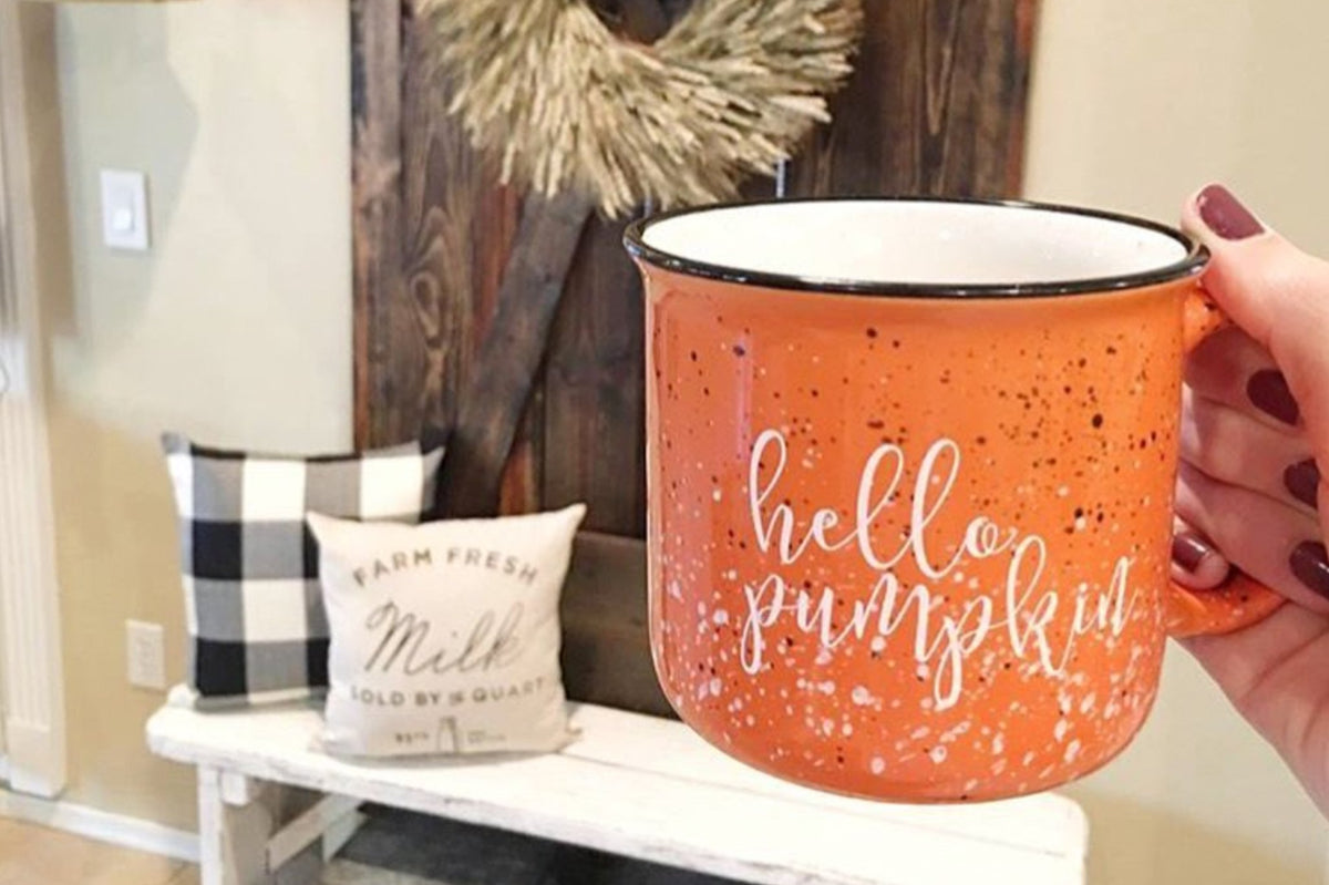 Hello Pumpkin Campfire Coffee Mug - Pretty Collected