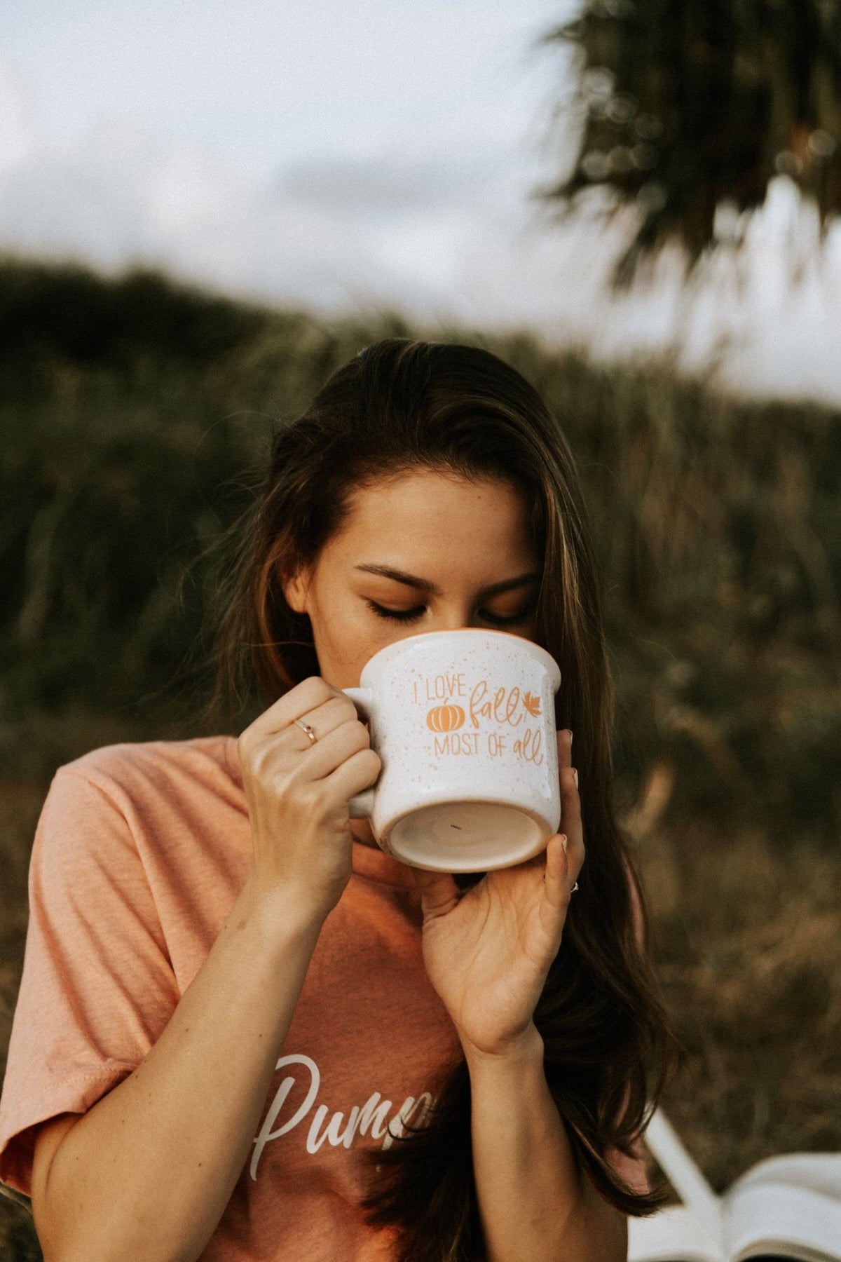 I Love Fall Most of All Campfire Coffee Mug - Pretty Collected