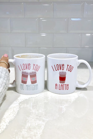 I Love You A Latte Mug - Pretty Collected