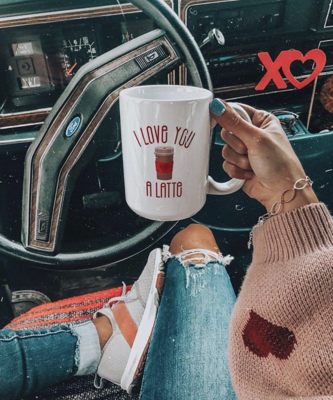 I Love You A Latte Mug - Pretty Collected