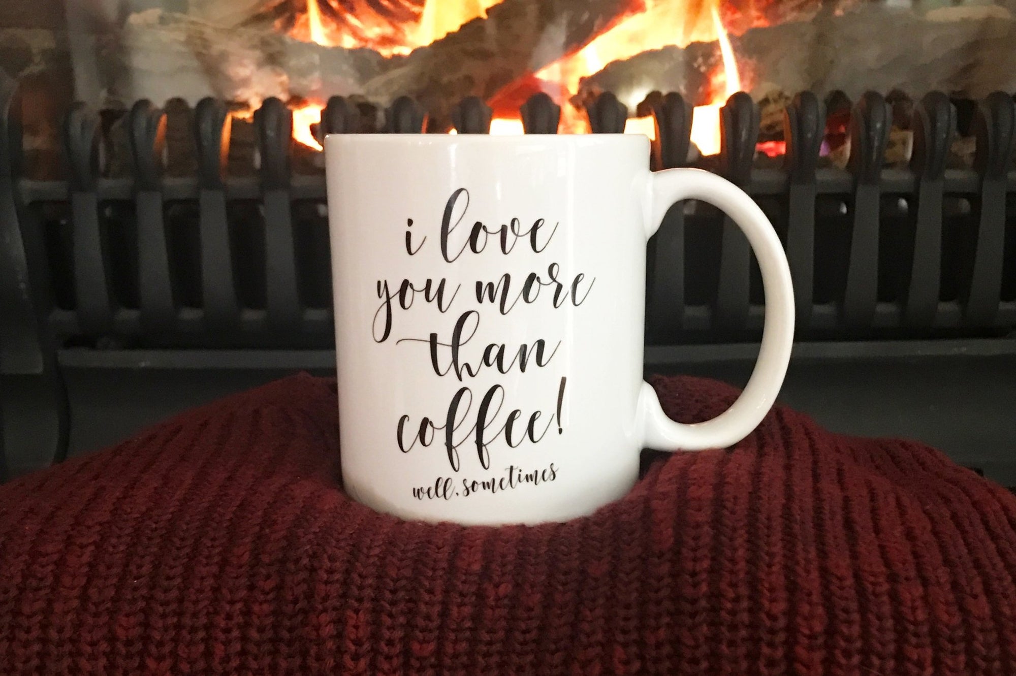 I Love You More Than Coffee Mug - Pretty Collected