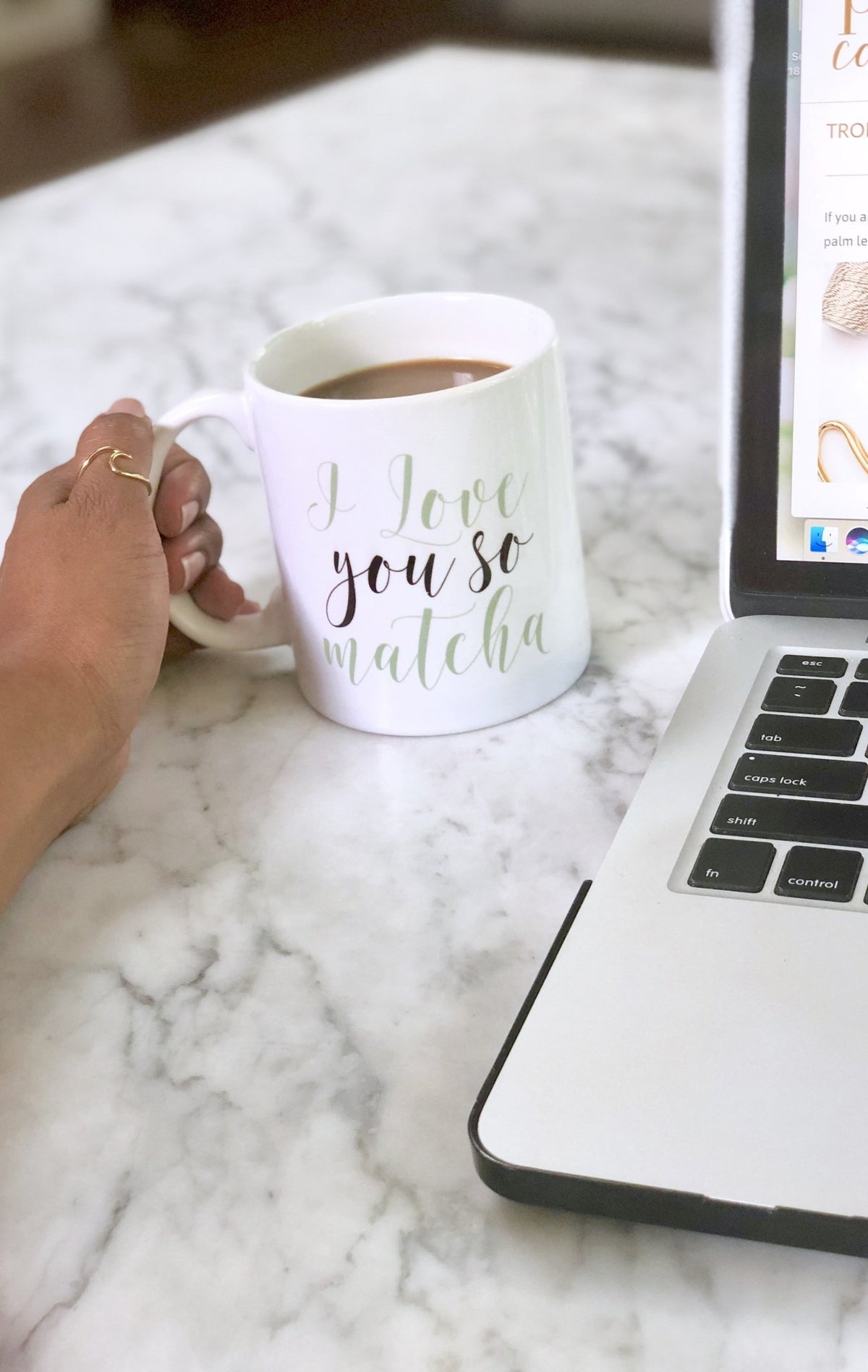 I Love You So Matcha Coffee Mug - Pretty Collected