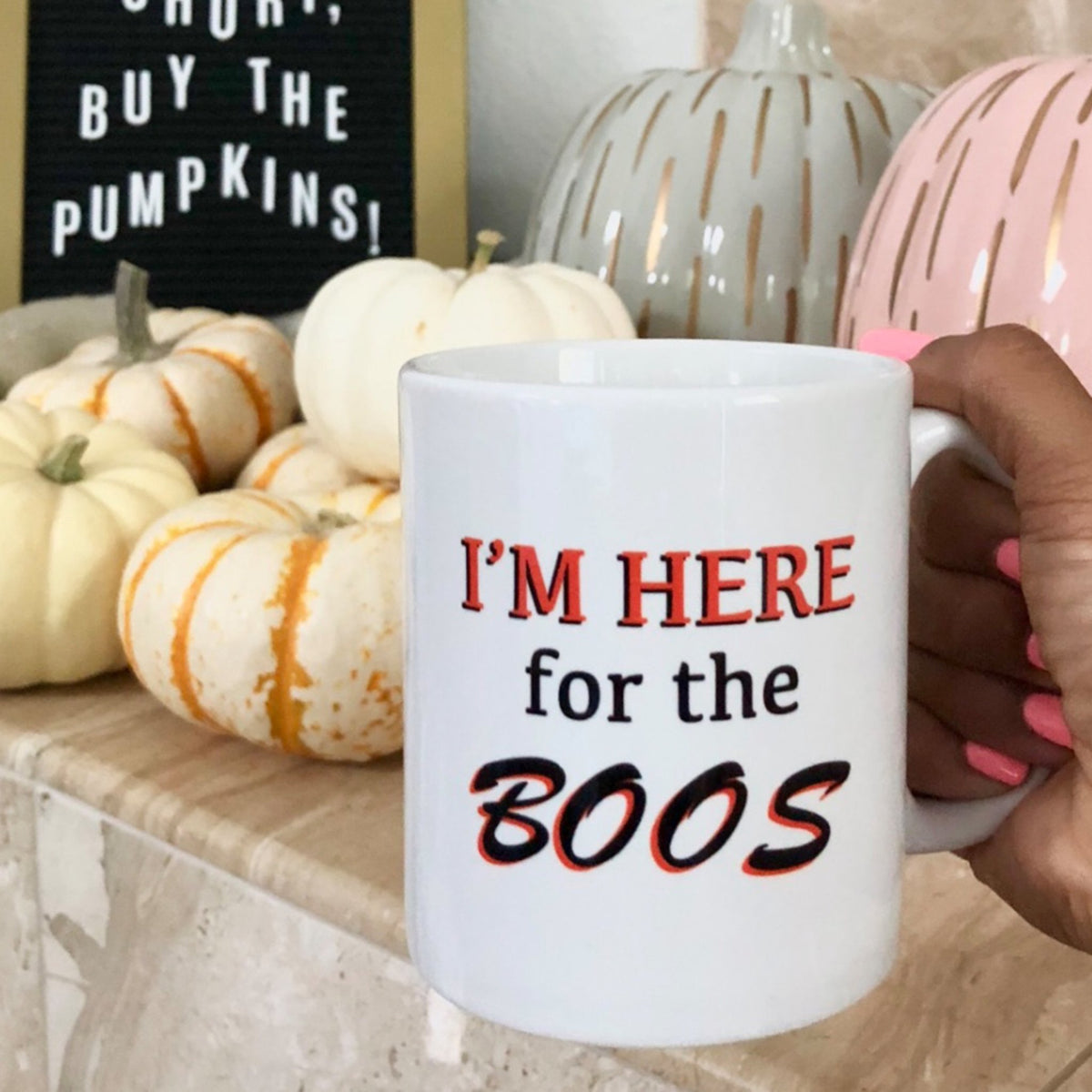 I'm Here for the Boos Mug - Pretty Collected